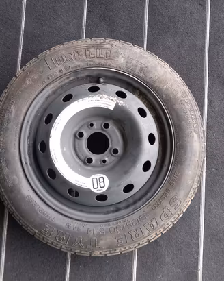 Ruotino scorta 14 Fiat Panda 500 Lancia Y Ford Ka