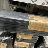 Scaffali in resina, 5 ripiani, smontati, nuovi