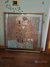 Quadro bacio di Klimt