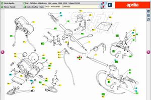 Cavo gas Aprilia AF1 Futura 125 AP8114234