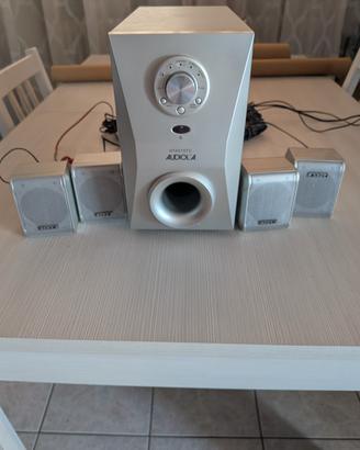 Impianto Home cinema  5.1 Audiola + Subwoofer