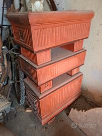 stufa vintage becchi 3 piani refrattario