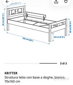 Letto Kritter ikea