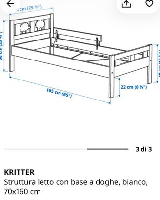 Letto Kritter ikea