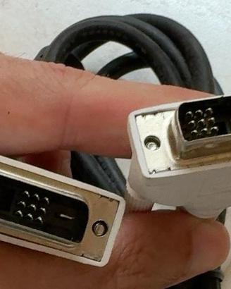 Cavo DVI-D Dual Link 24+1 maschio-maschio – 1,80 m
