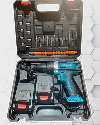 Avvitatore Trapano Percussione a Batteria set