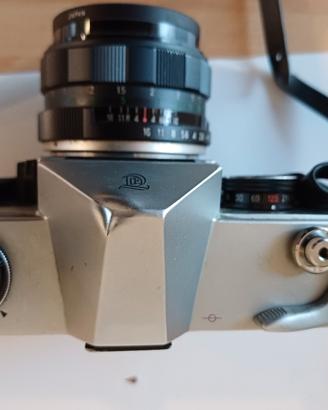 Reflex COSINA con tele 135 mm