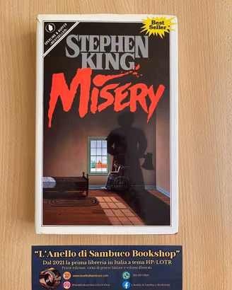 Stephen King Misery prima edizione 1988 Sperling