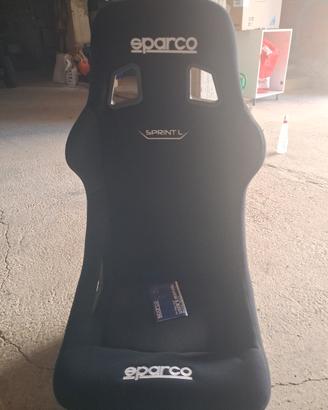 sedile sparco sprint L NUOVO OMOLOGATO