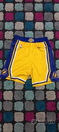 pantaloncini lakers viola e gialli taglia s