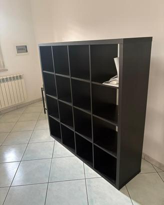 Scaffale nero 112x147 cm