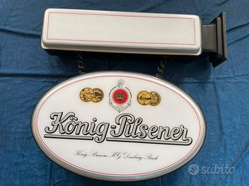 INSEGNA A BANDIERA PER BIRRERIA ( nuova !! )