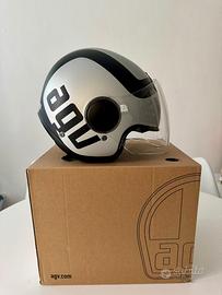 Casco AGV Eteres Rimini Grey/Black tagliaS co.nuov