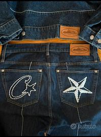 Completo in Jeans Denim Scuro C-Star Corteiz  TG M