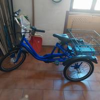 triciclo con pedalata assistita