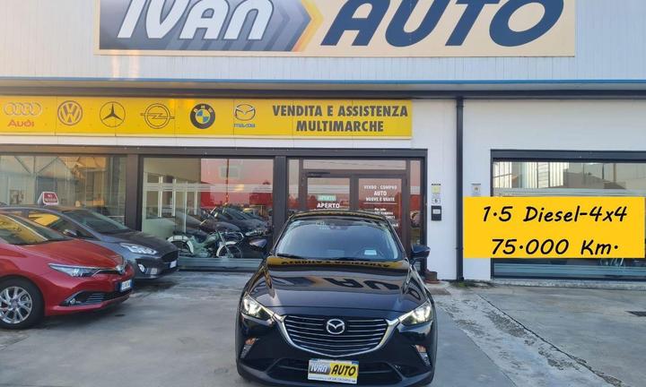 MAZDA CX-3 1.5 Diesel-4WD-Euro 6B-Neopatentati