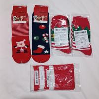 Set calze invernali stile natalizio