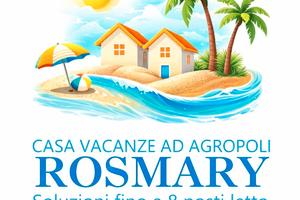 CasaVacanze 7posti Agropoli 50m lido Oasi RosMary