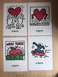 4 Poster A3 – Ispirazione Keith Haring