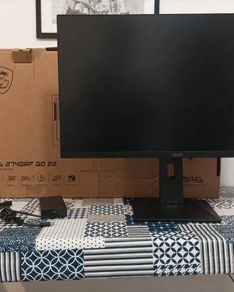 MSI MAG 274QRF QD E2 monitor gaming 