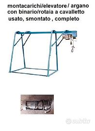 montacarichi a cavalletto