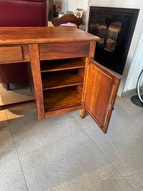 Mini scrivania in legno