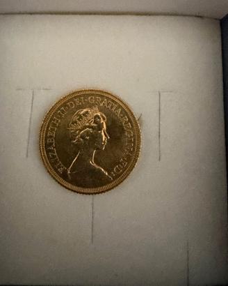 sterlina d'oro 