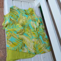 Blusa verde Carla Ferrone