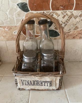 Cestino provenzale per vinaigrette