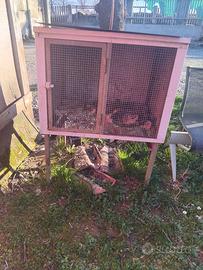 gabbia per conigli o pulcini