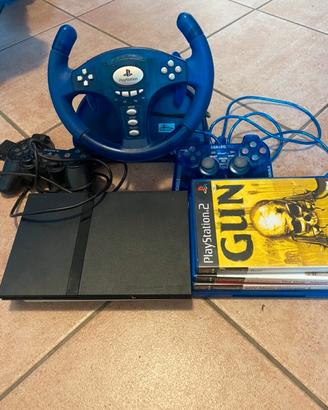 PlayStation 2 + volante PlayStation