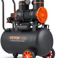 VEVOR Compressore d'Aria 35L Portatile Senza Olio 