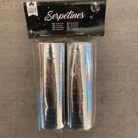 Stelle filanti argento pacco da 2 file