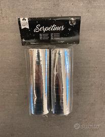 Stelle filanti argento pacco da 2 file