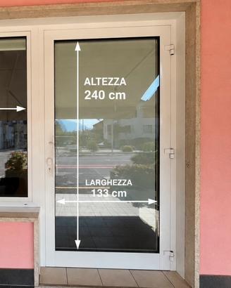 Porta bianca in alluminio