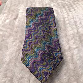 cravatta Missoni 100%seta