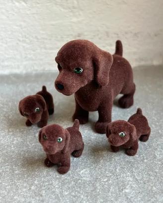Famiglia Labrador Marroni Puppy in my Pocket