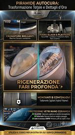 kit Regenerazione fari+ Applicazioni Professionale