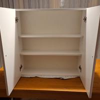 mobile bianco 2 ante