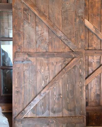 Porte in legno artigianali 