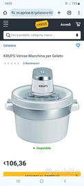 Gelatiera Krups Venise