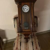 Orologio artigianale in  legno