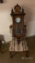 Orologio artigianale in  legno