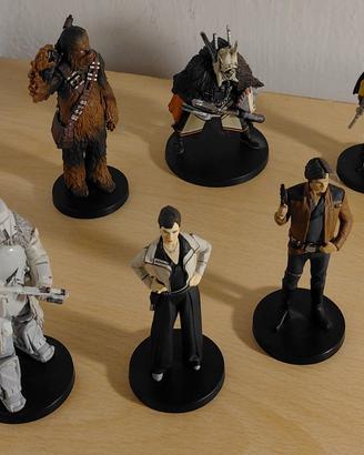 Set 6 Figure Solo Star Wars Disney Completo