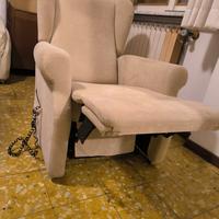 poltrona elettrica reclinabile 