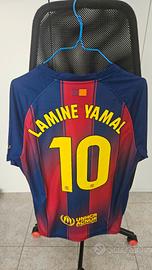 Maglia di LAMINE YAMAL#10 FC BARCELONA 2025/26