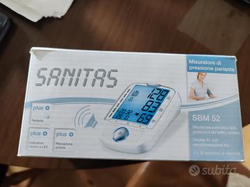 misuratore di pressione sanitas SBM 52 parlante 
