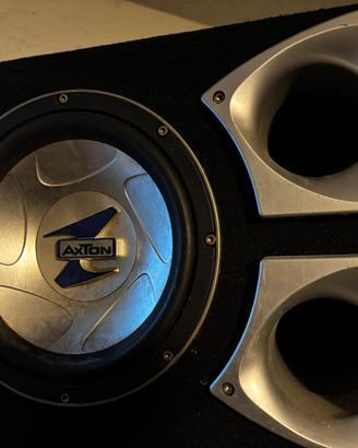 Subwoofer per Auto axton 200 w