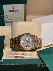 Rolex 128235 Day-Date Madreperla Brilli 2019