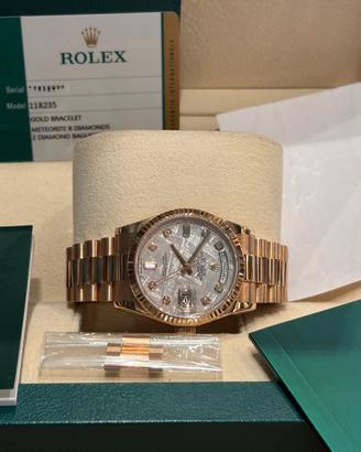 Rolex 128235 Day-Date Madreperla Brilli 2019
